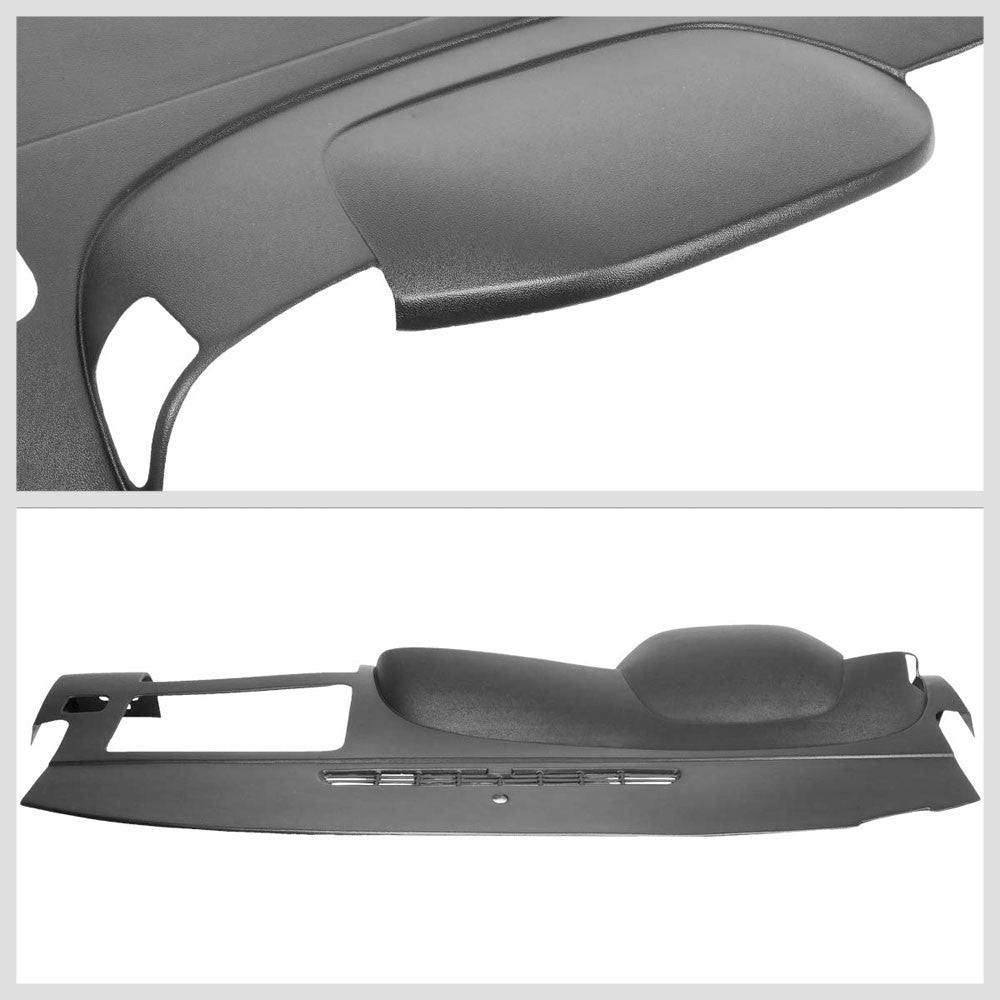 Black Plastic Overlay Dashboard Cover For 07-13 Silverado 1500/2500 HD/3500 HD-Consoles & Parts-BuildFastCar