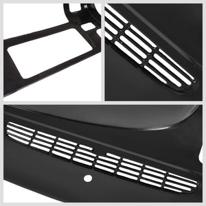 Black Plastic Overlay Dashboard Cover For 07-13 Silverado 1500/2500 HD/3500 HD-Consoles & Parts-BuildFastCar
