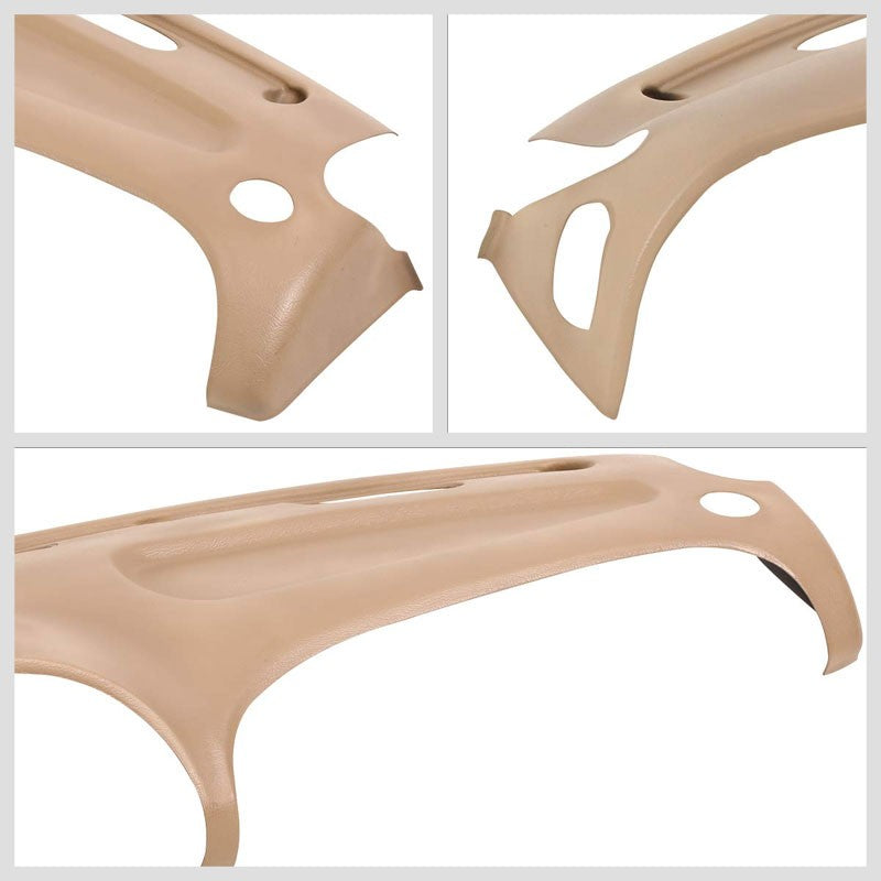 Beige ABS Plastic Panel Overlay Cap Dashboard Cover For 98-01 Dodge Ram 1500-Consoles & Parts-BuildFastCar