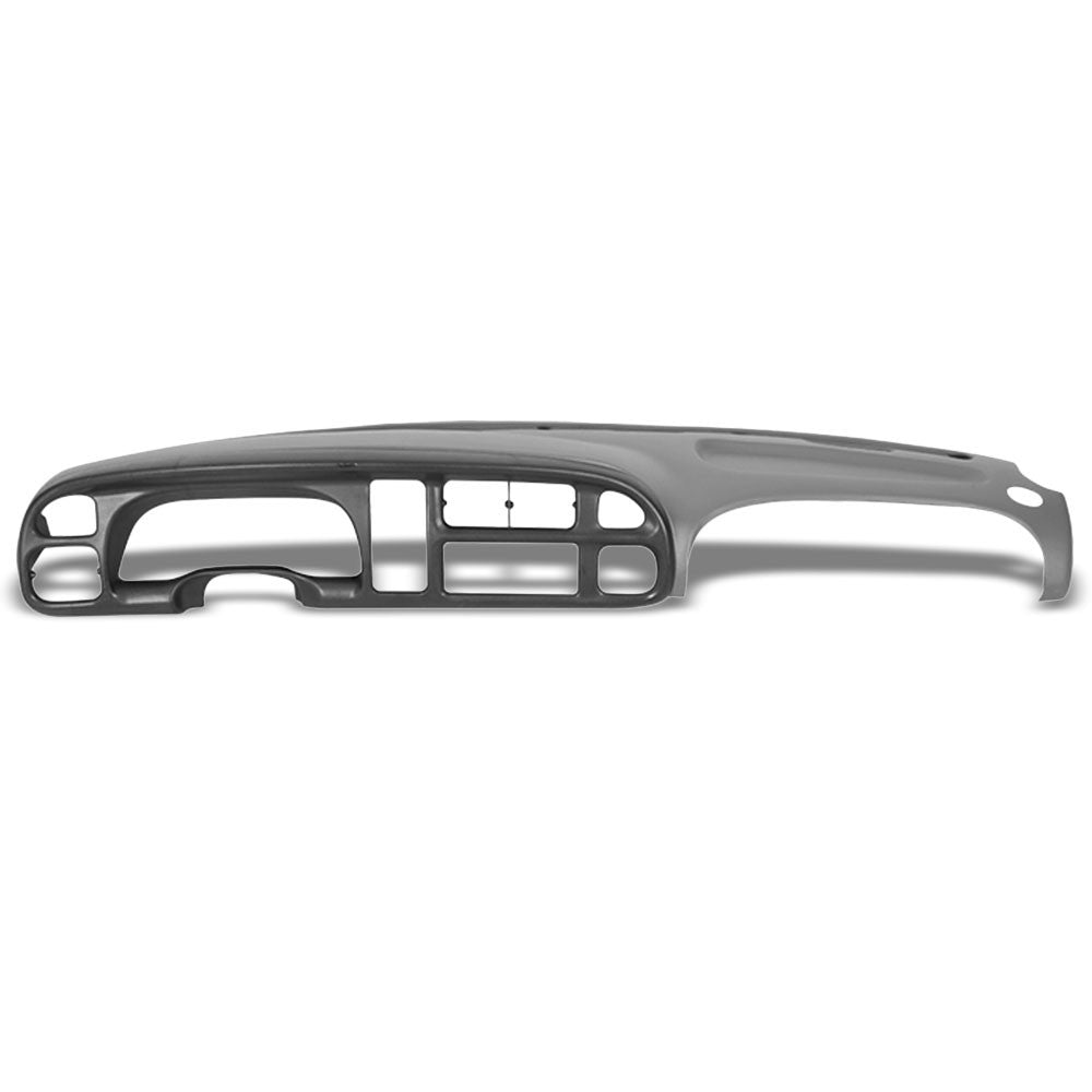 Grey ABS Plastic Overlay Dashboard Cover For 98-01 Ram 1500/98-02 Ram 2500/3500-Consoles & Parts-BuildFastCar