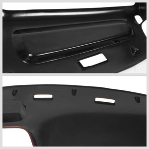Red ABS PlasticPanel Cap Dashboard Cover For 94-97 Dodge Ram 1500/2500/3500-Consoles & Parts-BuildFastCar