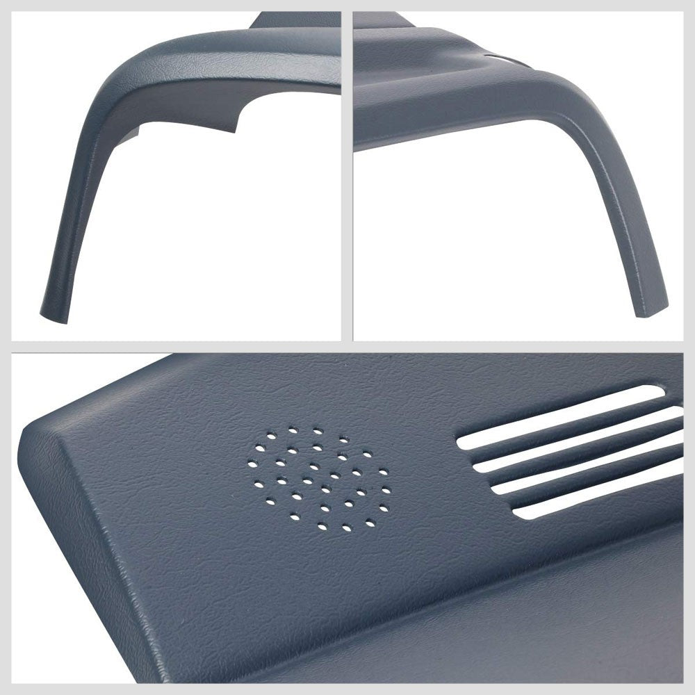 Blue ABS Plastic Overlay Dashboard Cover For 02-05 Ram 1500/03-05 Ram 2500/3500-Consoles & Parts-BuildFastCar