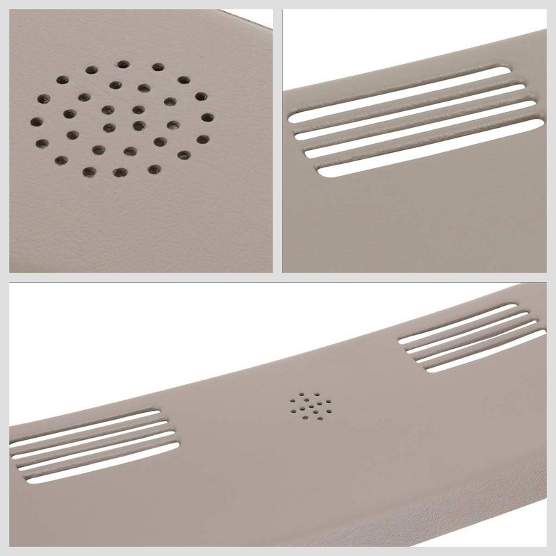 Beige ABS Plastic Defrost Dashboard Cover For 02-05 Ram 1500/03-05 Ram 2500/3500-Consoles & Parts-BuildFastCar