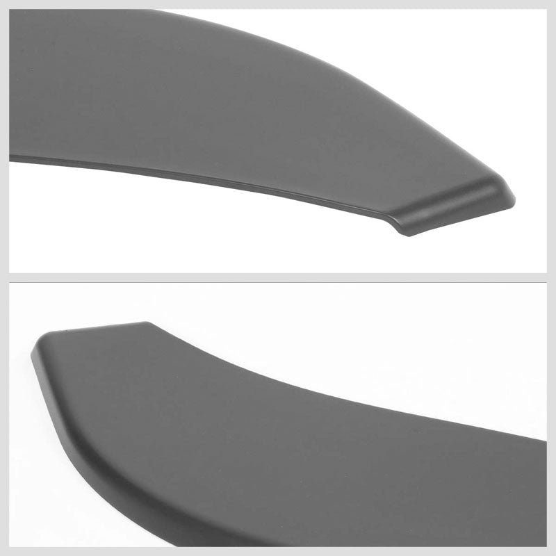Matte Black Poly Urethane Spoiler Valance Splitter Universal 67" Wide Bumper Lip-Body Hardware/Replacement-BuildFastCar