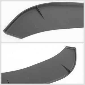 Matte Black Poly Urethane Spoiler Valance Splitter Universal 67" Wide Bumper Lip-Body Hardware/Replacement-BuildFastCar