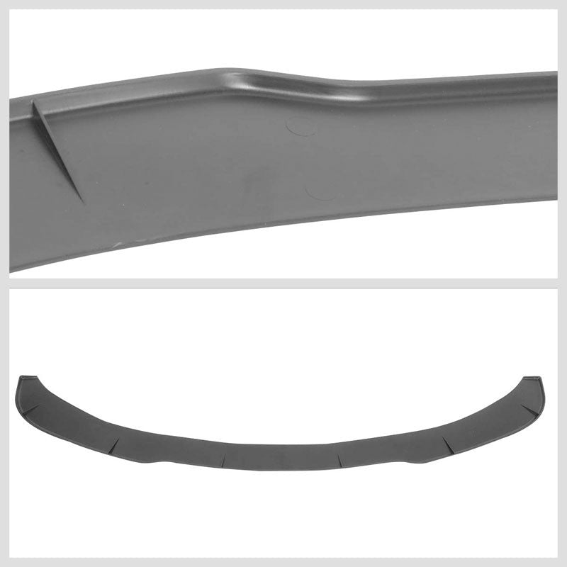 Matte Black Poly Urethane Spoiler Valance Splitter Universal 67" Wide Bumper Lip-Body Hardware/Replacement-BuildFastCar