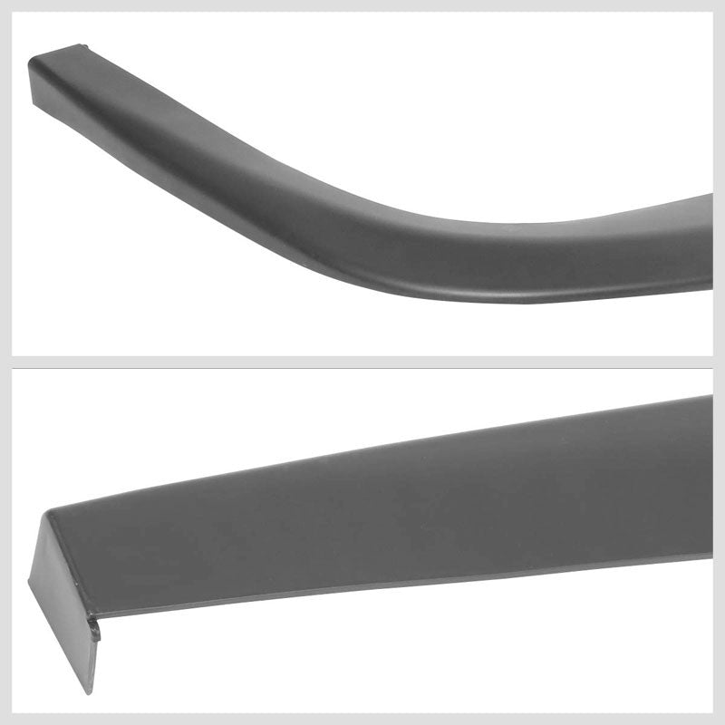 Matte Black Poly Urethane Spoiler Valance Splitter Universal 68" Wide Bumper Lip-Body Hardware/Replacement-BuildFastCar