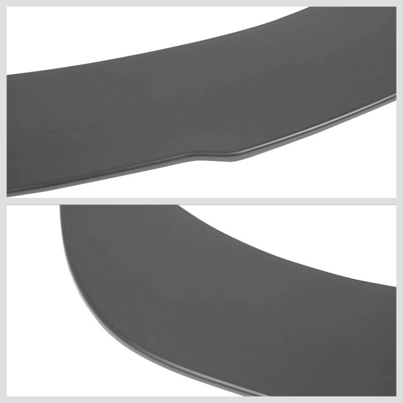 Matte Black Poly Urethane Spoiler Valance Splitter Universal 66" Wide Bumper Lip-Body Hardware/Replacement-BuildFastCar