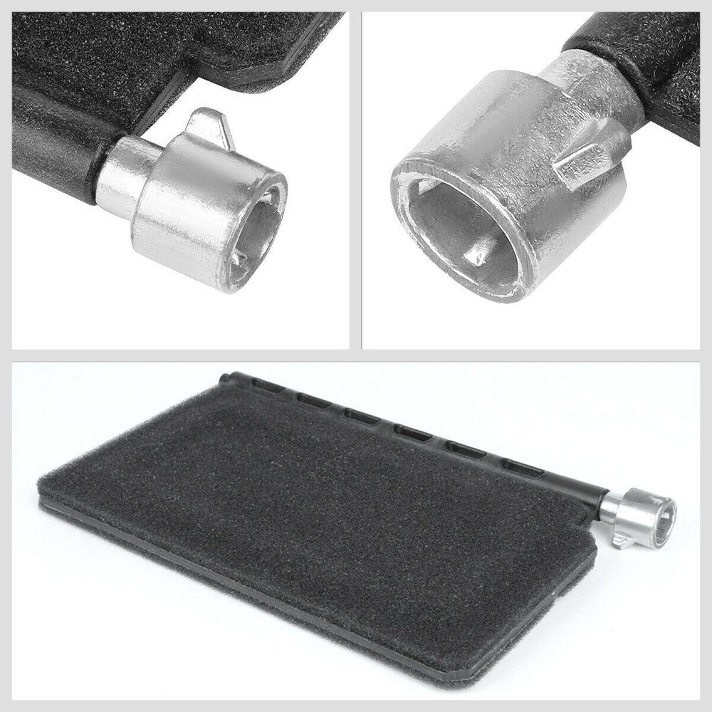 A/C Condenser Recirculation Blend Door Repair Kit Glove Box For 02-10 Dodge Ram