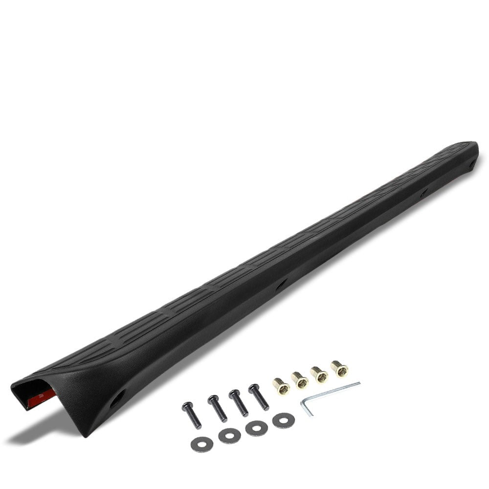 ABS Black Rear Truck Traigate Bed Cap Protector For 07-14 Silverado/Sierra