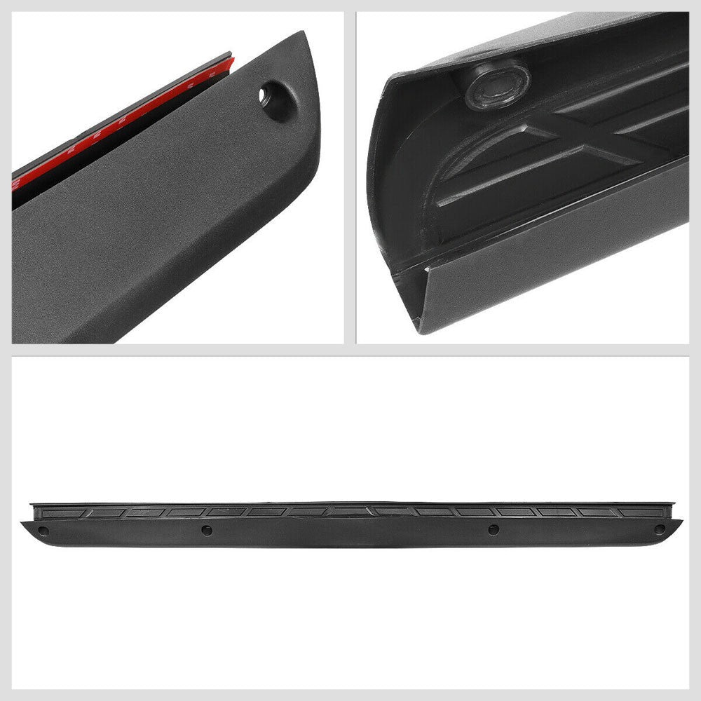 ABS Black Rear Truck Traigate Bed Cap Protector For 07-14 Silverado/Sierra