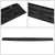 Black Truck Side Cap Rail & Tailgate Protector Cover For 14-20 Tundra w/6.5' Bed