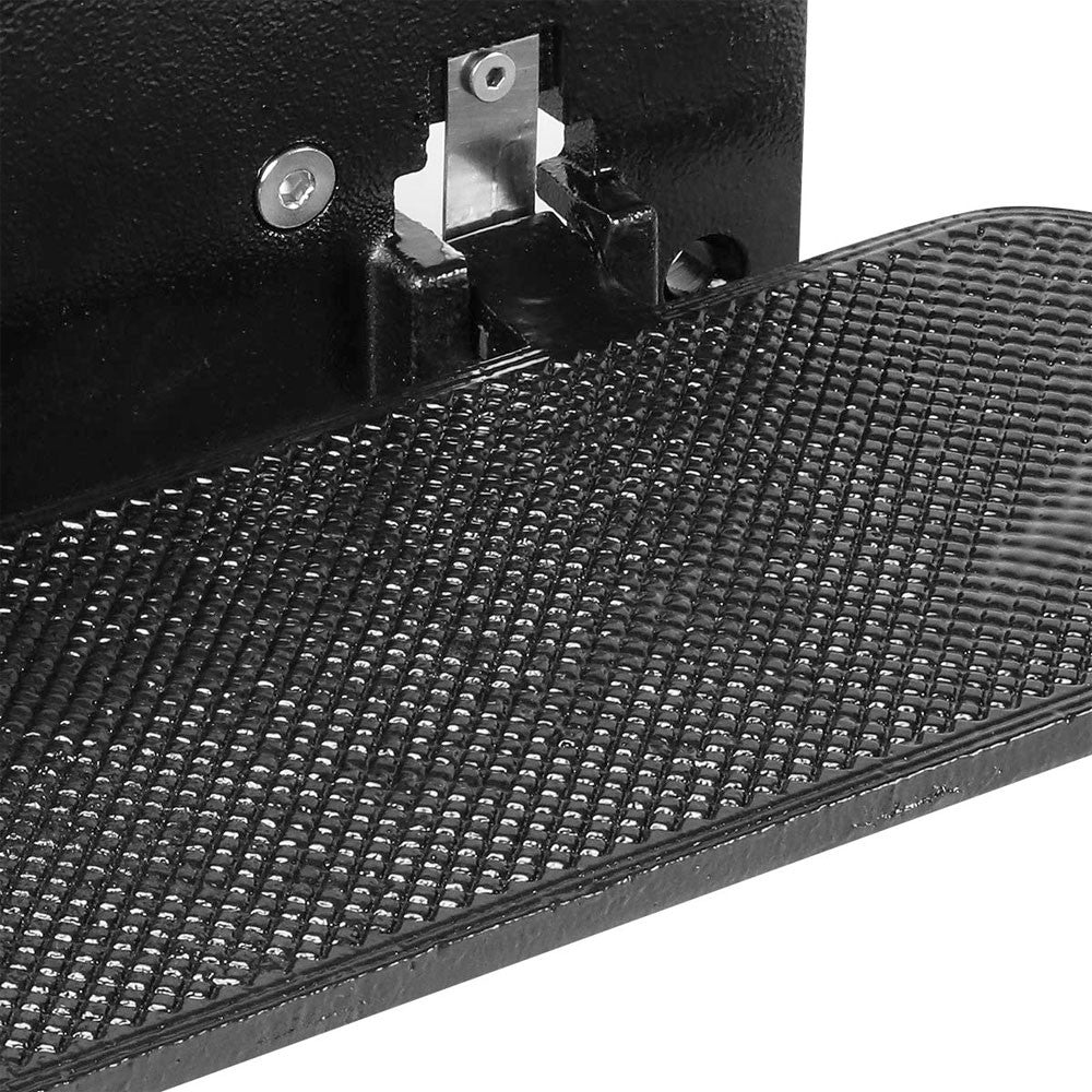 14"Long/5" Wide Folding Step Heavy Duty Tow Hitch Step Bar Black For 2" Receiver-Exterior-BuildFastCar