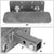 14"Long/5" Wide Folding Step Heavy Duty Hitch Step Bar Silver For 2" Receiver-Exterior-BuildFastCar