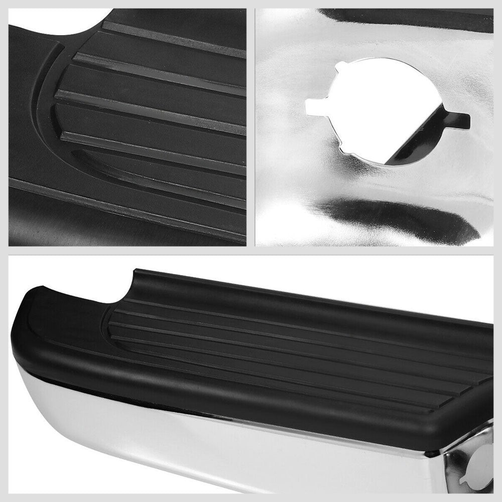 OE Style ABS Plastic/Steel Chrome Rear Bumper For 95-04 Toyota Tacoma