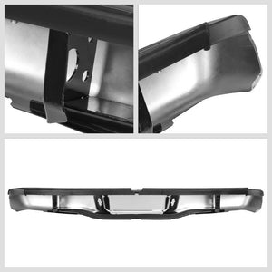 OE Style ABS Plastic/Steel Chrome Rear Bumper For 95-04 Toyota Tacoma