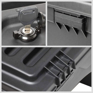 Black Left Wheel Well Swing Tool Box For 07-18 Chevy Silverado 1500/19 1500 LD-Truck & Towing-BuildFastCar