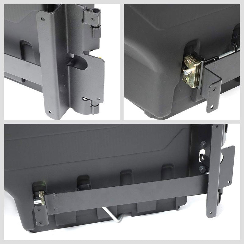 Black Left Wheel Well Swing Tool Box For 07-18 Chevy Silverado 1500/19 1500 LD-Truck & Towing-BuildFastCar