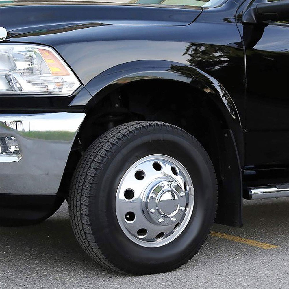 4PCS Chrome Front/Rear Alcoa Wheel Rim Center Hub Cap For 11-16 RAM 3500 Dually