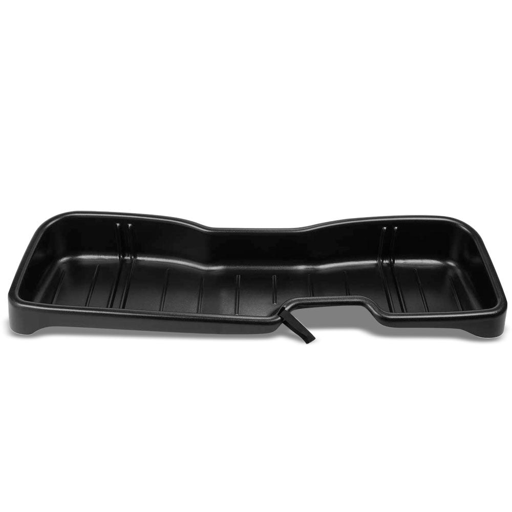 Black ABS Plastic Under Seat Cargo Storage For 14-19 Silverado 1500 Fleetside-Consoles & Parts-BuildFastCar