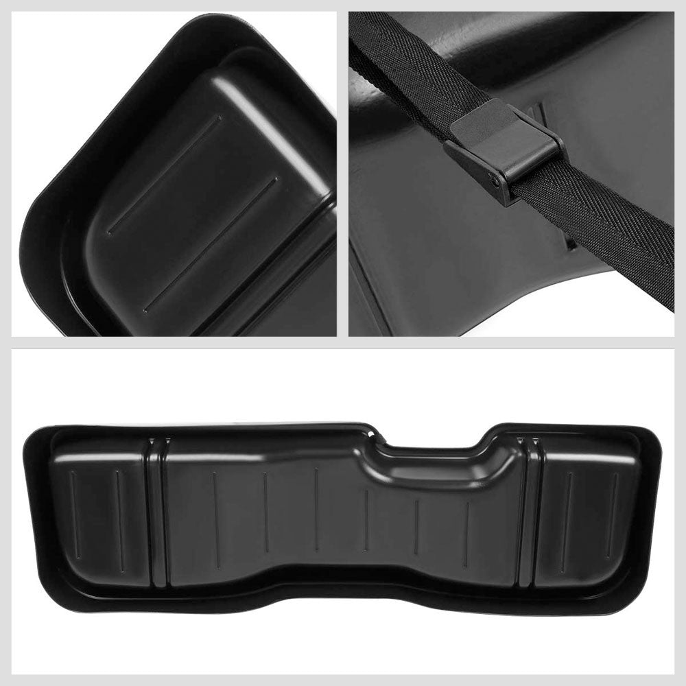 Black ABS Plastic Under Seat Cargo Storage For 14-19 Silverado 1500 Fleetside-Consoles & Parts-BuildFastCar