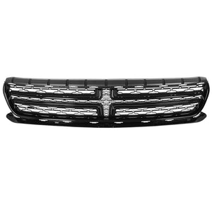 black abs plastic oe front grille for 2015-2018 dodge charger 3.6l/5.7l/6.4l