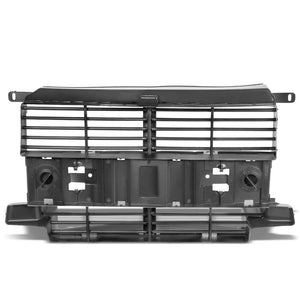black abs plastic radiator shutter radiator grille vent for 13-16 ford escape