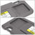 Dark Grey OE Factory Driver Sun Visor For 2006-2011 Honda Civic 1.3L/1.8L/2.0L-Consoles & Parts-BuildFastCar