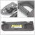 Dark Grey OE Factory Driver Sun Visor For 2006-2011 Honda Civic 1.3L/1.8L/2.0L-Consoles & Parts-BuildFastCar