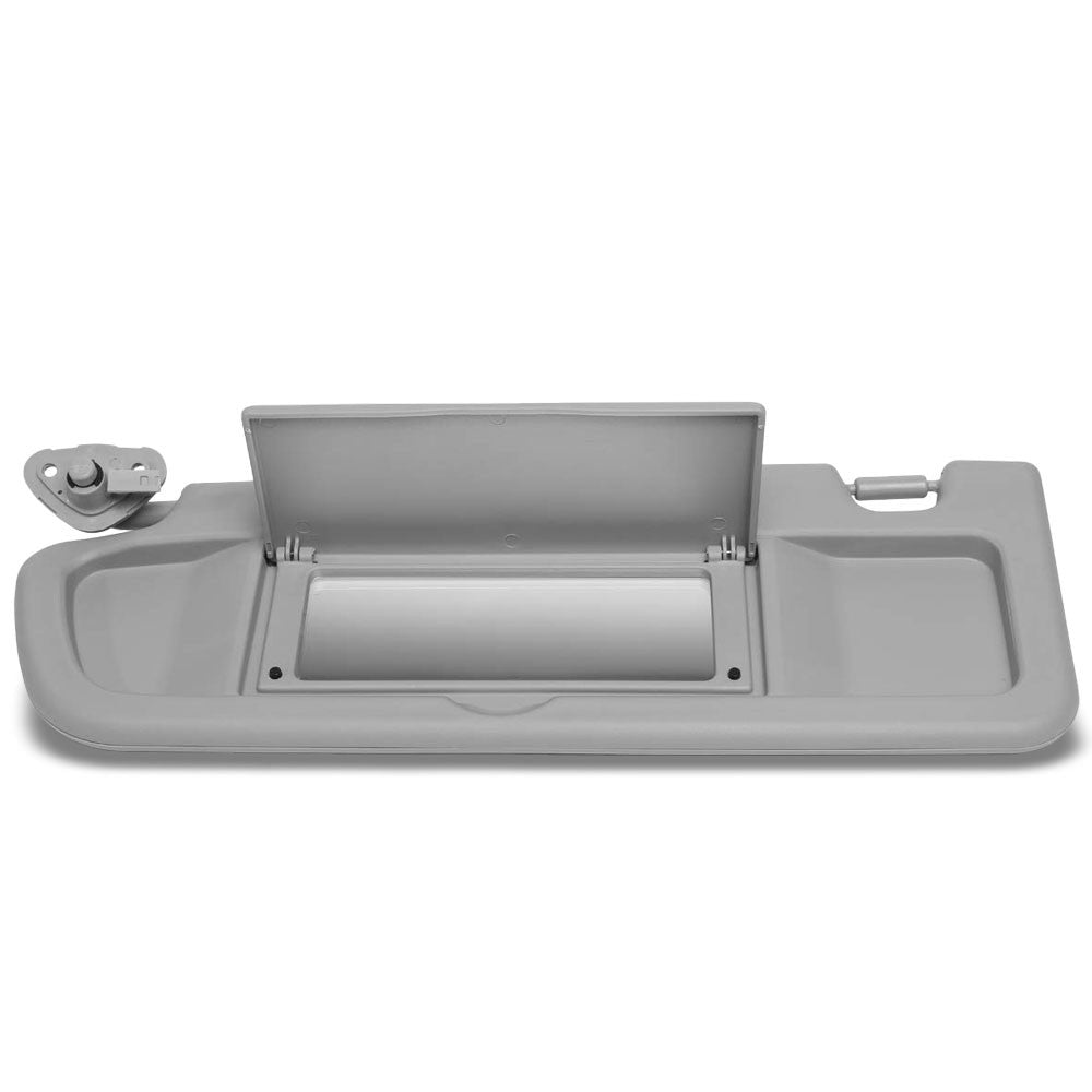 grey vinyl oe factory driver sun visor for 2006-2011 honda civic 1.3l/1.8l/2.0l