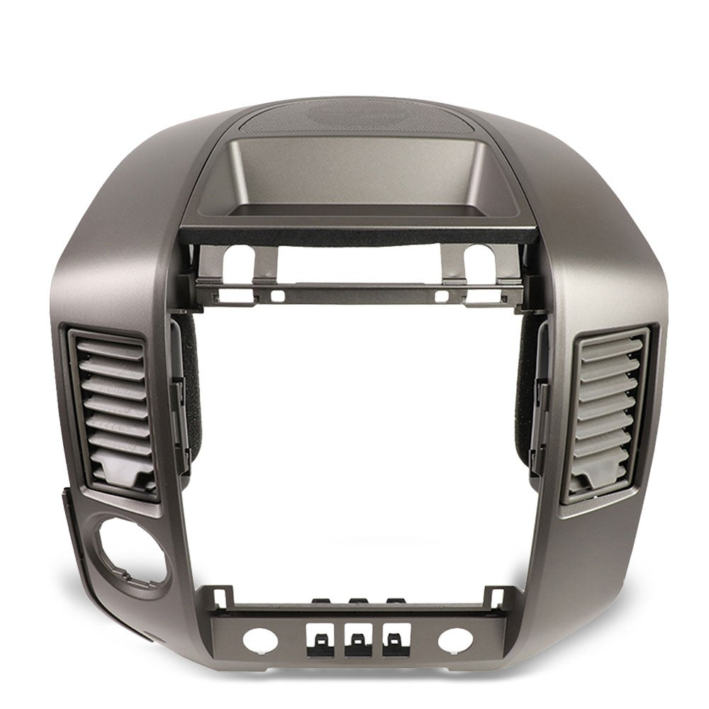 Grey OE Style Center Console Dash Radio Bezel AC Vent For 04-06 Titan w/Speaker
