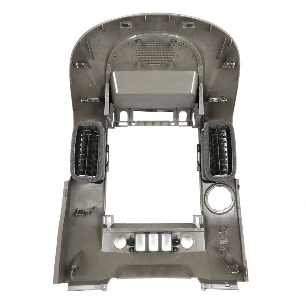 Grey OE Style Center Console Dash Radio Bezel AC Vent For 04-06 Titan w/Speaker