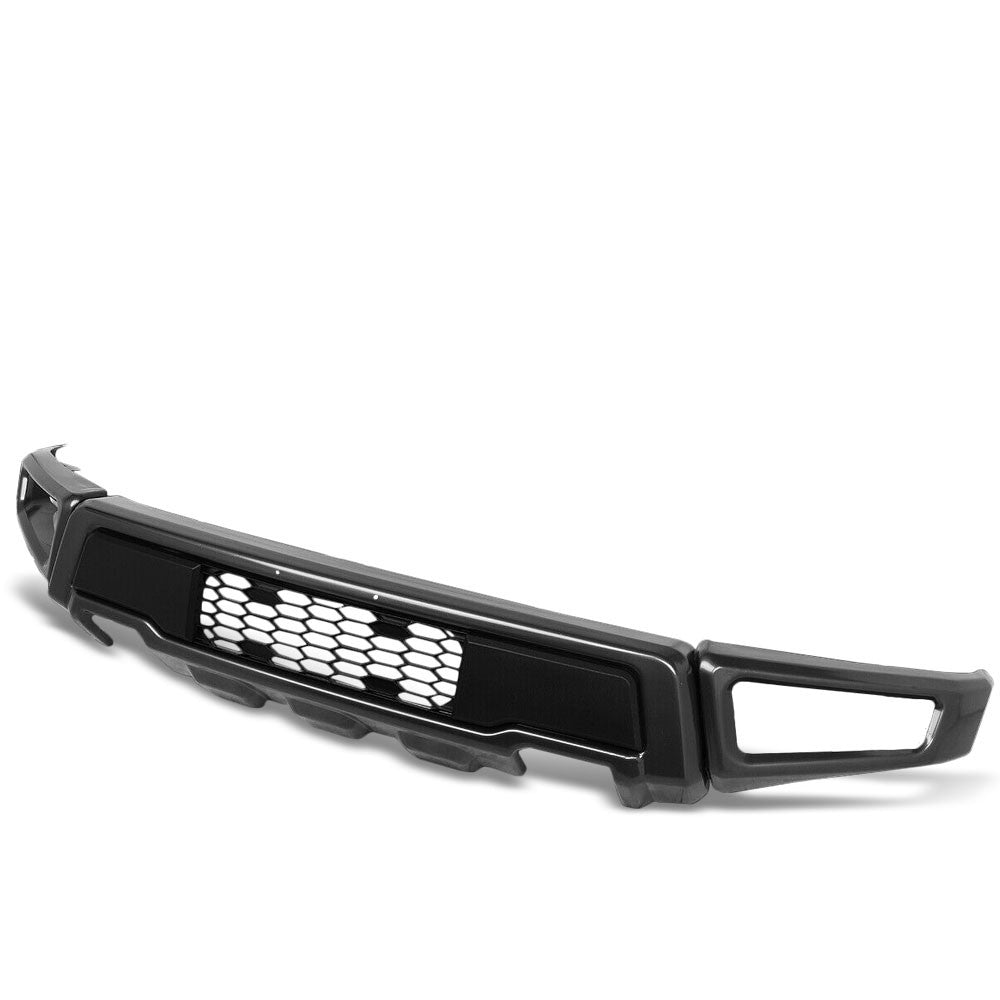 Raptor Style Steel Powdercoat Black Front Lower Bumper Bar For 15-18 Ford F-150