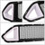 Black Honeycomb Mesh/LED DRL Front Upper Grille 18-20 Mustang BFC-FGR-TY-0149
