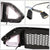 Black Honeycomb Mesh/LED DRL Front Upper Grille 18-20 Mustang BFC-FGR-TY-0149