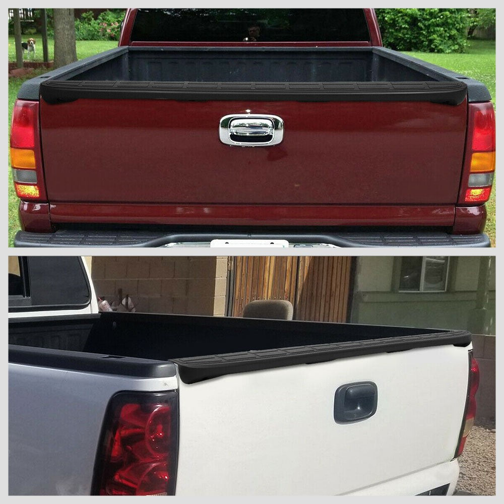 ABS Black Rear Truck Traigate Bed Cap Protector For 99-06 Silverado/Sierra