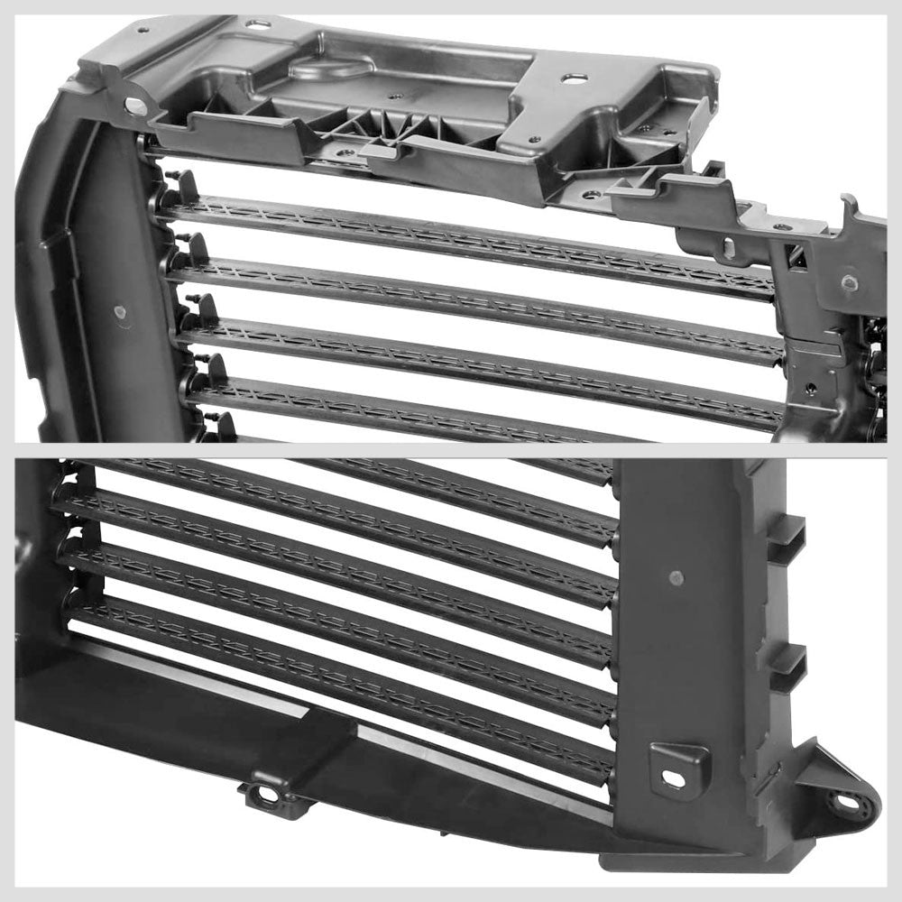 Radiator Shutter Assembly Air Control Grille For 15-17 F-150 2.7L/3.5L/5.0L