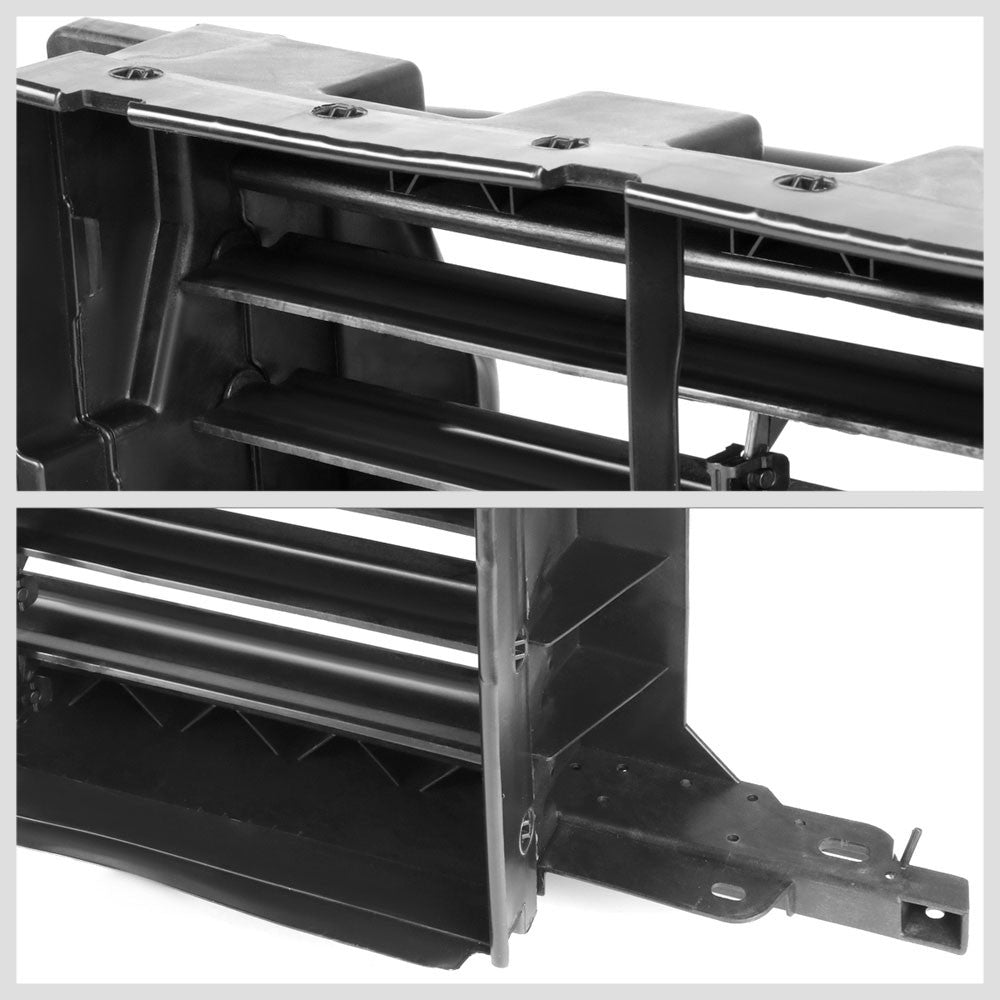 Front Lower Radiator Shutter Assembly Air Control For 15-17 Ford F-150 2.7L 3.5L