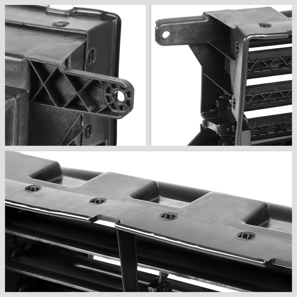Front Lower Radiator Shutter Assembly Air Control For 15-17 Ford F-150 2.7L 3.5L