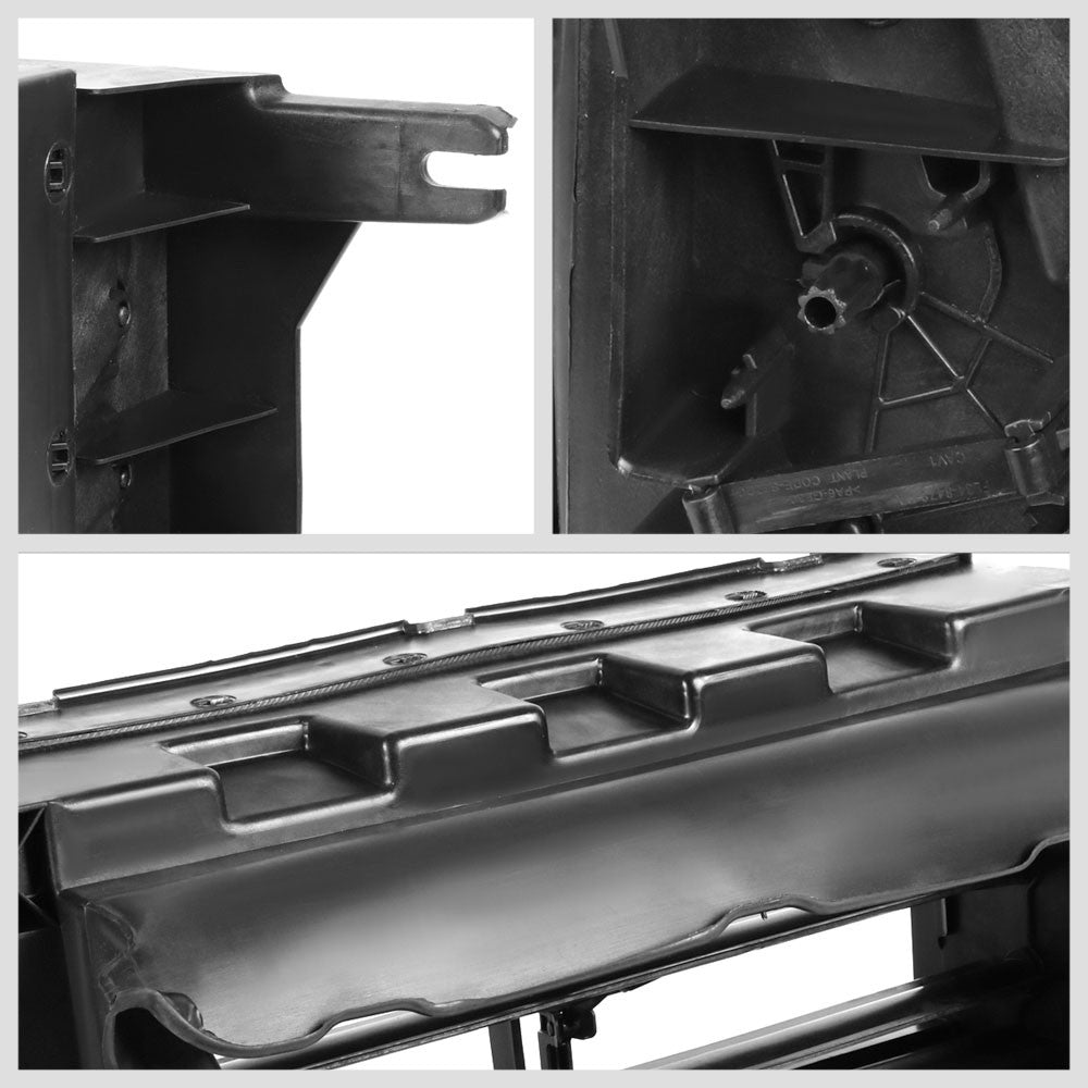 Front Lower Radiator Shutter Assembly Air Control For 15-17 Ford F-150 2.7L 3.5L