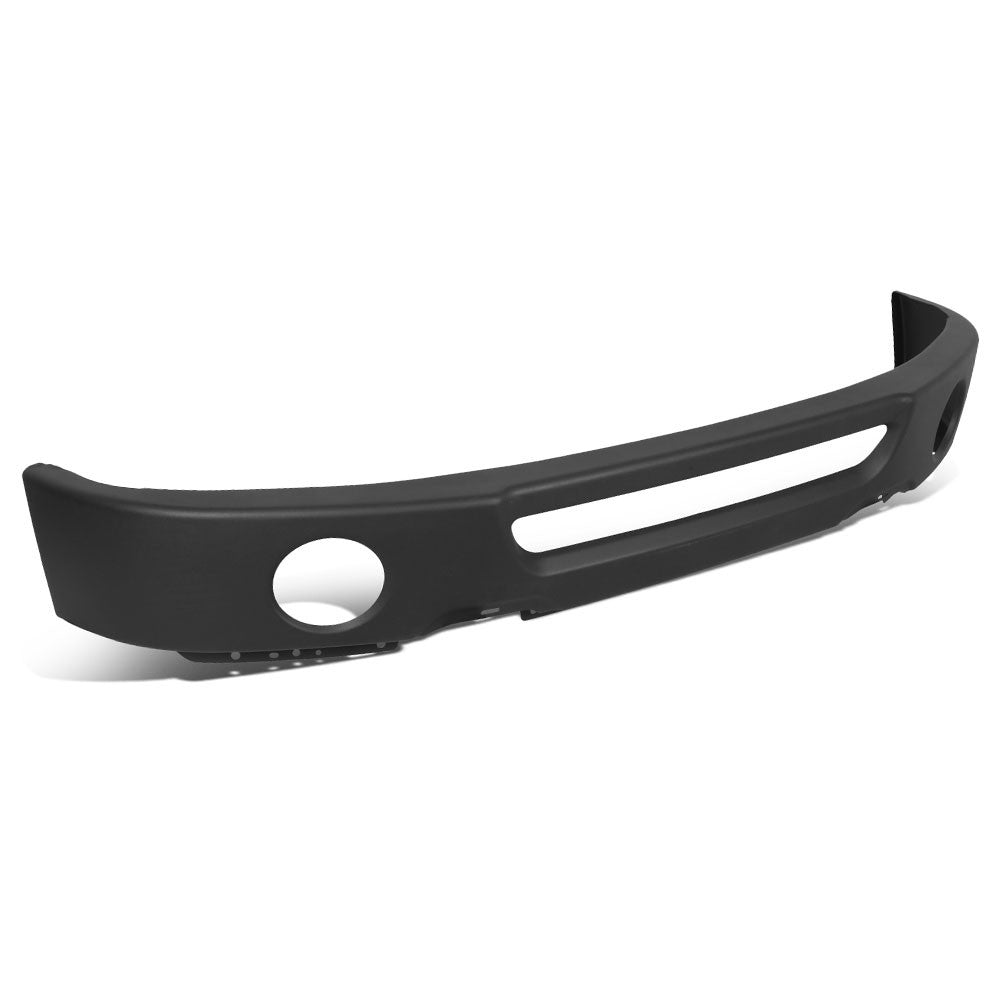 Black Steel OE Front Lower Bumper Fog Light Cutout 06-08 F-150/Mark LT 26-F-10164