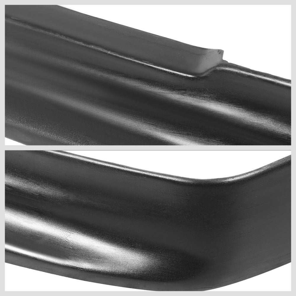 [Matte Black] Front Bumper Lip Guard Lower Body Kit For 88-91 Honda Civic USDM