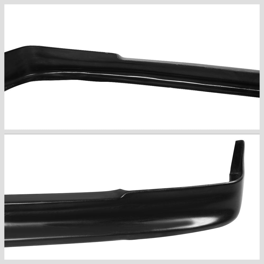 [Matte Black] Front Bumper Lip Guard Lower Body Kit For 88-91 Honda Civic USDM