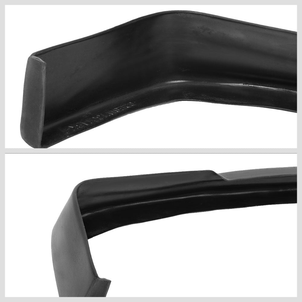[Matte Black] Front Bumper Lip Guard Lower Body Kit For 88-91 Honda Civic USDM