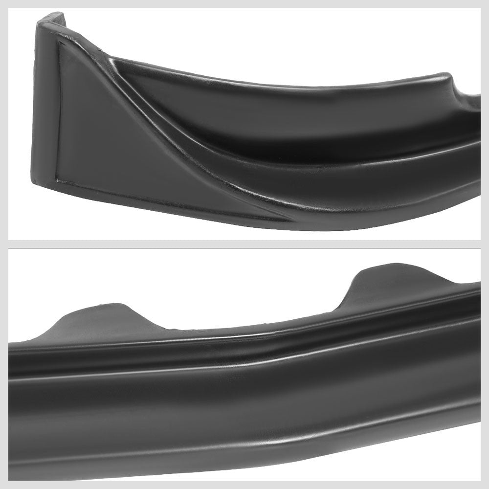 c west front lip Matte Black C-West Style Front Bumper Lip Body Kit 02-04 Acura RSX