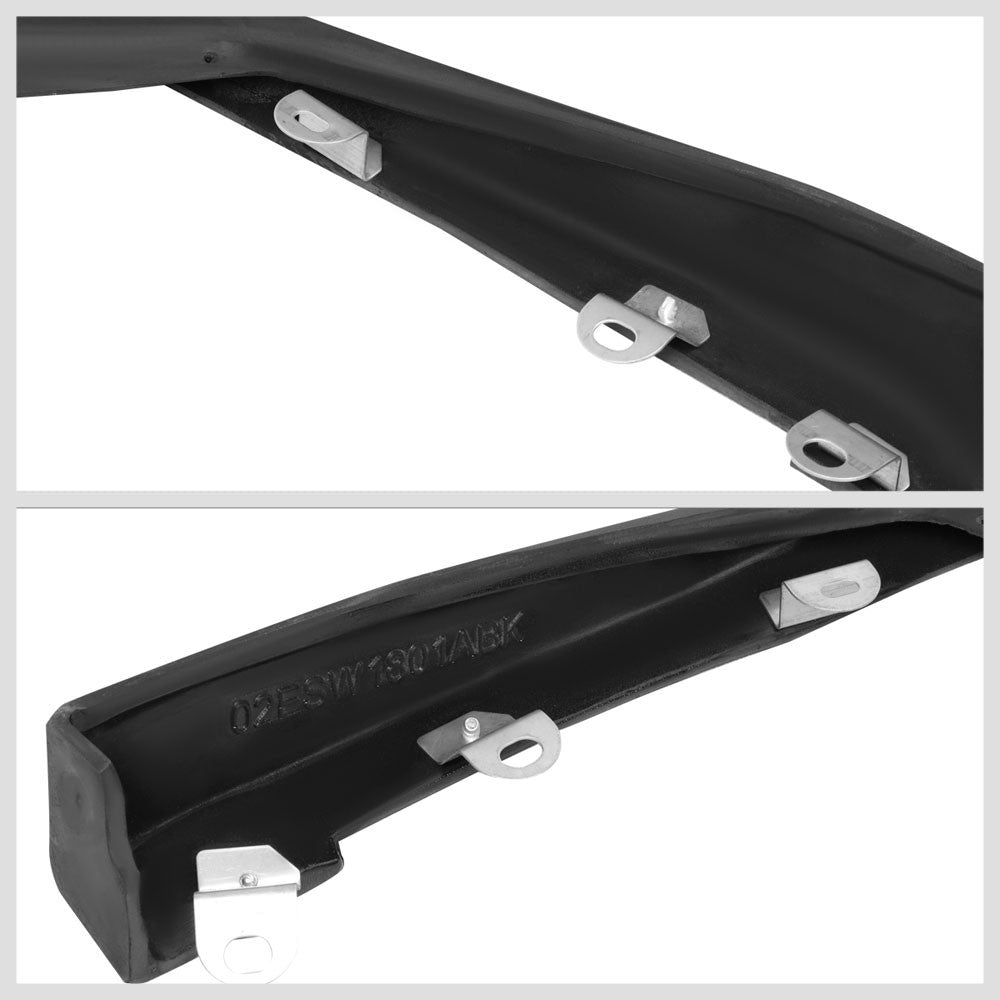 [Matte Black] V-Limited Style Front Bumper Lip Guard For 15-17 WRX/WRX STI 4DR