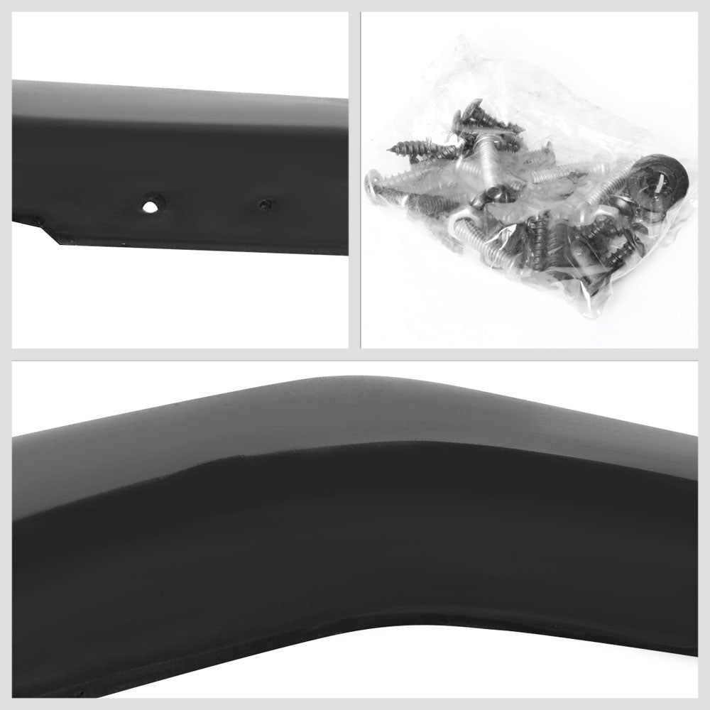 [Matte Black] V-Limited Style Front Bumper Lip Guard For 15-17 WRX/WRX STI 4DR