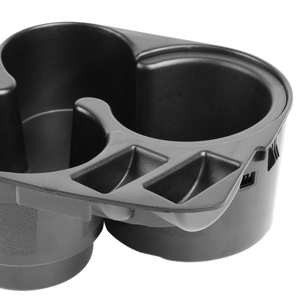 Matte Black Front Center Console Cup Holder Insert For 07-12 Nissan Altima