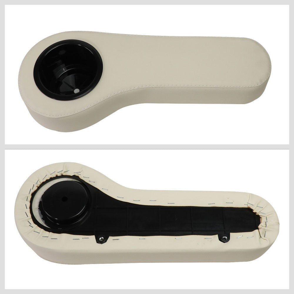Tan Golf Cart Rear Seat Arm Rest Cup Holder For For EZ GO TXT/Yamaha PTV/ClubCar