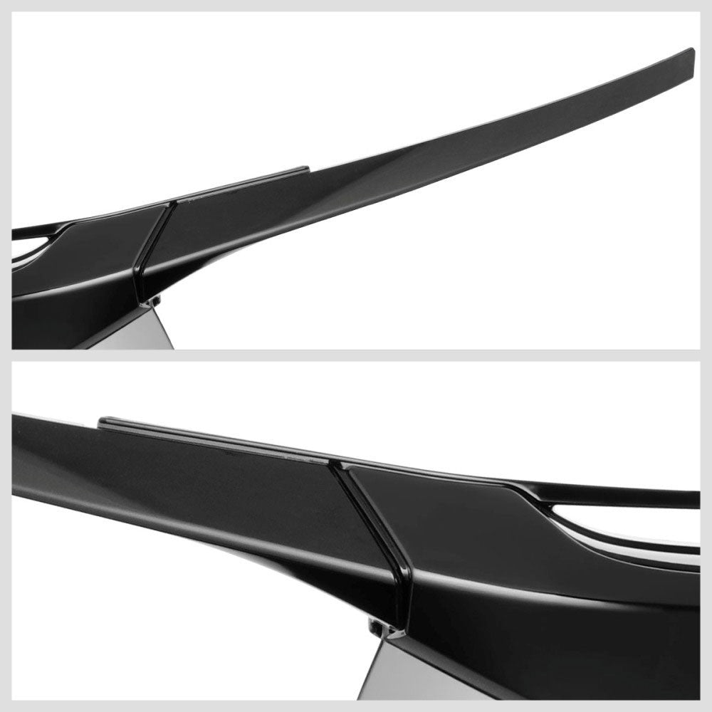 BFC-FGR-1-0183-NL Glossy Black Battle Style Mesh Front Grille For 16-18 Honda Civic 2Dr/4Dr/HB